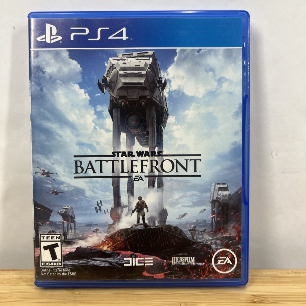 Star wars Battlefront Deluxe Walmart Edition PS4‎ PlayStation 4 - Complete CIB